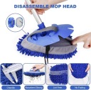 URAQT ЩІТКА DO МИТТЯ АВТОМОБІЛЯ Z MIKROFIBRY, 2 IN 1 MOP DO МИТТЯ АВТО  (18844831986) фото min 5