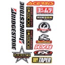 НАКЛЕЙКИ ДЛЯ МОТОЦИКЛА МОТОЦИКЛ ROCKSTAR ACERBIS