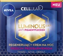 NIVEA регенерирующий ночной крем Cellular Luminous 630 от обесцвечивания