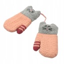 Cat Knitted Detské rukavice s jedným prstom Značka Inna marka
