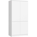 S90 4D CLP Белый гардероб