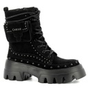 CARINII B7900 РАБОЧИЕ БОДИЛЬКИ ИЗ ЗАМШИ, ЧЕРНЫЕ 38