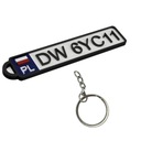 ПЕРСОНАЛИЗИРОВАННЫЙ БРЕЛОК НОМЕРНОГО ЗНАКА С ВАШЕЙ ИНСТРУКЦИЕЙ В ПОДАРОК