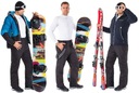 Pánske lyžiarske nohavice SNO MEMBRÁNA 12000 S Model spodnie na stok, na narty, snowboard