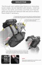ВОЛОГОСТІЙКЕ МОТОЦИКЛЕТНІ СУМКИ БІЧНІ RHINOWALK 48L  (15744461922) фото min 11