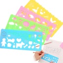 ПЛАСТИКОВЫЕ ШАБЛОНЫ ДЛЯ ДЕТСКОГО ТВОРЧЕСТВА НАБОР