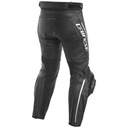 DAINESE DELTA 3 ЧЕРНО-БЕЛЫЕ КОЖАНЫЕ БРЮКИ размер 50