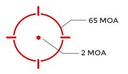 HOLOSUN HS510C cerwona - okrągła kropka. Panel słoneczny, montaż QD Model Open Reflex