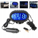 4W1 LCD ТЕРМОМЕТР АВТО STACJA POGODY 12V-24V - ВОЛЬТМЕТР  (17964798366) фото min 8