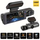 3.16inch Dash Cam 1080P HD Night Vision Loop Recording Wide Angle Car DVR