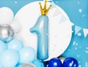 Воздушные шары на ОДИН ГОД на первый день рождения мальчику