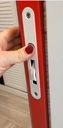 push kľučka pre posuvné dvere výsuvných kaziet Dĺžka vodiacich líšt 0.2 m