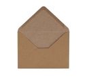 Конверты B6 NK/Коричневый/120г а50