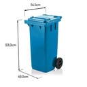 WEBER 120 синий контейнер для бытовых отходов