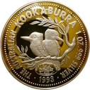 1$ AUSTRALIA 1993 KOOKABURRA PRIVY SYDNEY PROOF Ag