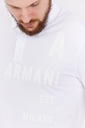 ARMANI EXCHANGE - Biała koszulka polo męska L Marka Armani Exchange