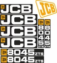 NAKLEJKA NAKLEJKI JCB 8045 ZTS