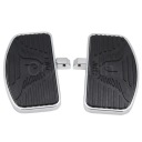 ПОДСТАВКИ ДЛЯ НОГ СТУПЕНЬКА 2X ПЛАТФОРМА ПОЛ ХРОМ TRIUMPH BONNEVILLE THRUXTON