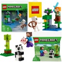LEGO MINECRAFT СТИВ ПАНДА + ПЕЩЕРНАЯ БИТВА 30705 - 2 ПОДАРОЧНЫХ НАБОРА