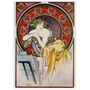 Reprodukcia Plagát Alfons Mucha Obrázok 40x60 VZORY názov Plakat Vintage reprodukcja Alfons mucha obraz na ścianę