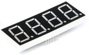 0.56'' cali 4x Wyświetlacz LED 7 segmentowy 2VDC Współna Anoda +