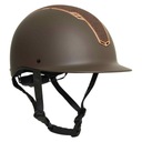 Шлем для верховой езды Imperial Riding Brown матовый Rose M