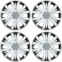 КОВПАКИ 15″ КОМПЛЕКТ 4 SZT. ПОТУЖНЕ ABS СРІБНЕ + КОВПАЧКИ SOVA-PL - K330  (18479892012) фото min 12