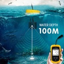 Ultradźwiękowy przewodowy fish finder sonarowy, radarowy fish finder , echosonda