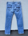 Diesel SAFADO W33 L34 stylowe jasne błękitne spodnie jeansowe Długość nogawki od kroku 91.6 cm