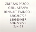 NEUF ORIGINAL PARE-CHOCS AVANT RENAULT TWINGO II 2 LIFT 2012-2014 620222722Rphoto 11