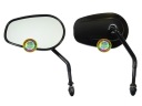 RÉTROVISEURS NOIR BRILLANT VERS HARLEY TOURING ÉLECTRICITÉ STREET ROAD GLIDE XL 82-24photo 8