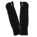 1 pár rozdelených 2prstových žabkových ponožiek Tabi / čierna Dominujúca farba prehľadná