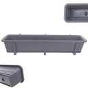 БАЛКОННАЯ ЯЩИКА ЦВЕТОЧНЫЙ ВАЗ ЦВЕТОЧНЫЙ ВАЗ 80см РУЧКИ ПОДСТАВКА БАЛКОННАЯ БАЛЮСТРАДА