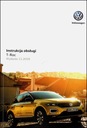 VOLKSWAGEN T-ROC INSTRUKCJA OBSŁUGI 2017-2021..