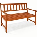 САДОВАЯ СКАмейка из массива дерева для сада на террасе