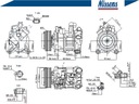 КОМПРЕССОР КОМПРЕССОР КОНДИЦИОНЕРА [NISSENS] изображение 2