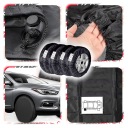 Набор из 4 шт для колеса колеса шины 17-20 дюймов водонепроницаемой крышки #12