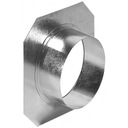 Розетка защитная, оцинкованная, 150мм R150