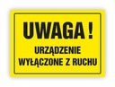 ЗНАК ЗДОРОВЬЯ И БЕЗОПАСНОСТИ – ВНИМАНИЕ! УСТРОЙСТВО НЕ РАБОТАЕТ OA082.