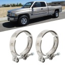 2PCS ТУРБО WYLOTOWY V CLAMP 3903652 ЗАМІНА ДЛЯ DODGE ДЛЯ CUMMINS 21  (17956862964) фото min 9
