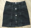 Spódnica jeansowa dziewczęca 134 F&F Rozmiar (new) 134 (129 - 134 cm)