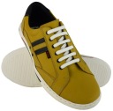 Мужские повседневные кожаные туфли желтого цвета 45 30 см PAN 654