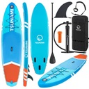 TSUNAMI SUP BOARD НАДУВАННАЯ ДОСКА ДЛЯ ВЕСЛА ВЕСЛО ДЛЯ ПЛАВАНИЯ КАЯК 320 СМ