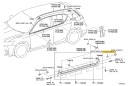 TOYOTA LEXUS 90189-06006 PUCE FIXATION PASSAGE DE ROUE SEUIL ASO OE NOUVEAUphoto 7