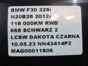 BMW F30 GLISSIÈRE PARE-CHOCS MODULE FERMETURE 51127256921photo 13