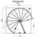 Schody kręcone modułowe NOVO śr. 160cm Typ 1 Producent inna