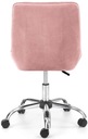 Fotel młodzieżowy RICO różowy velvet Halmar Szerokość siedziska 51 cm