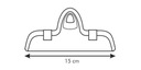 Klips do zamykania worków PRESTO 15cm, 1 szt. Marka Tescoma