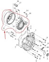 ГЕНЕРАТОР ІСКРИ СТАТОР КОРПУС ГЕНЕРАТОР QUAD ATV TRITON BAJA REACTOR 450CC OEM!  (17518921159) фото min 4