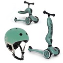 Детский самокат 2-в-1, Scoot and Ride, трехколесный + шлем XXS-S
